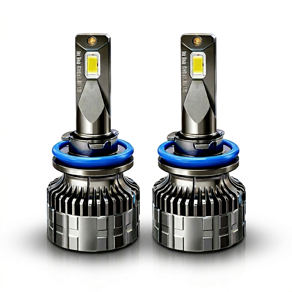 UNO Minda H8 Premium Car LED Headlight Bulb 6000K White Light, 4762LM